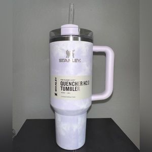 ✨NWT Tie Dye✨ Stanley/Target 40oz H2.0 Flow State Quencher Tumbler WISTERIA